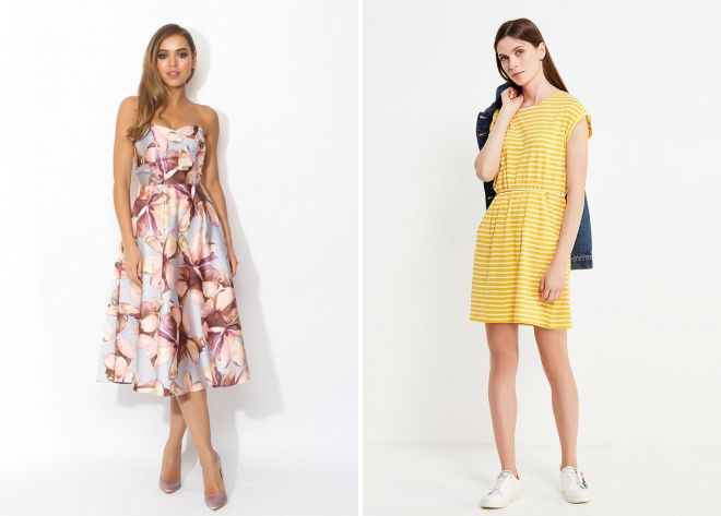 летние платья 2018 года модные тенденции