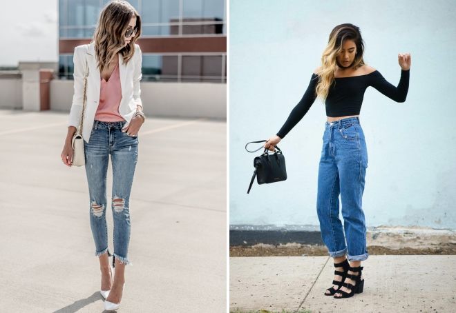 какие джинсы в моде в 2020