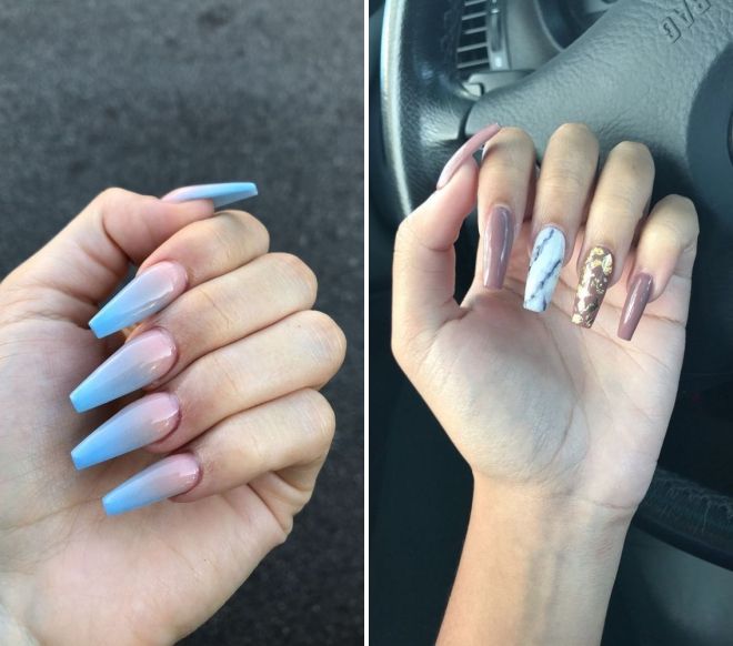 manicure for long nails spring 2020
