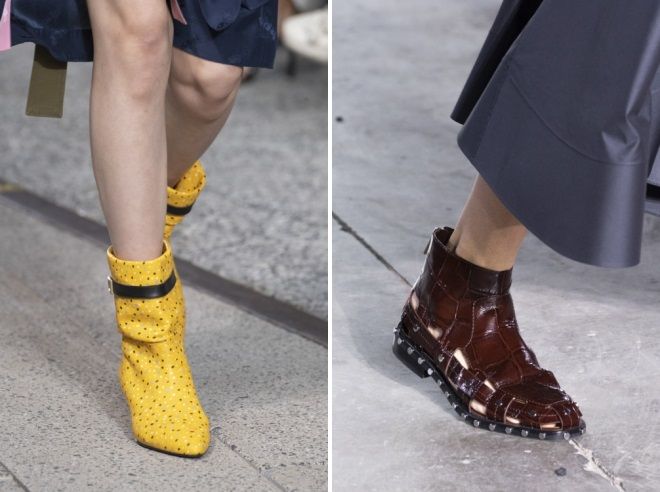 какие женские ботинки в моде 2020 года