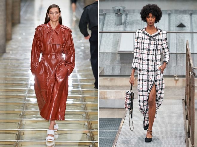 женские куртки и плащи мода 2020
