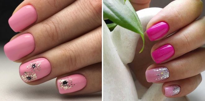pink nail design 2019