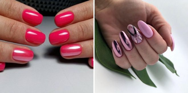 pink manicure 2019