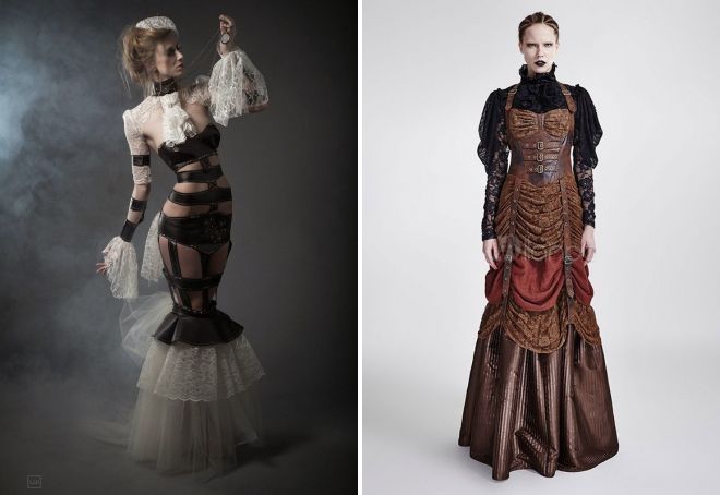 steampunk dresses
