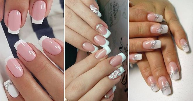 White french manicure 2019