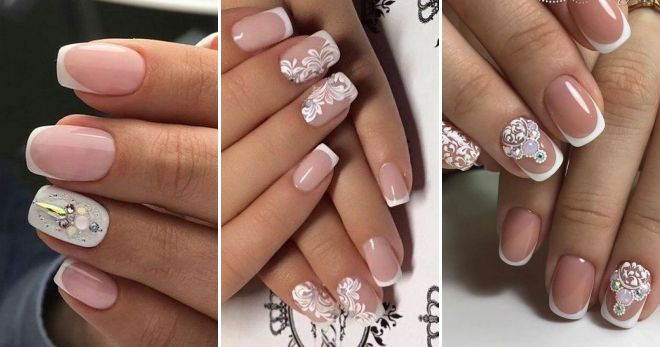 White french manicure 2019 ideas