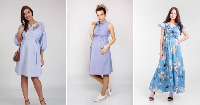 Летние платья 2019 для беременных мода