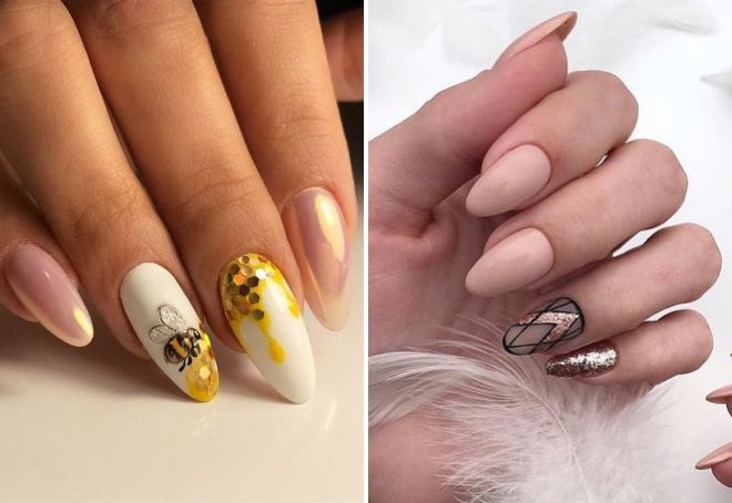 nails 2019 fashion ideas with sequins