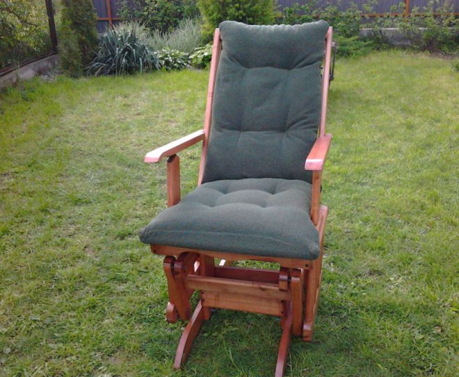 садовое кресло качалка