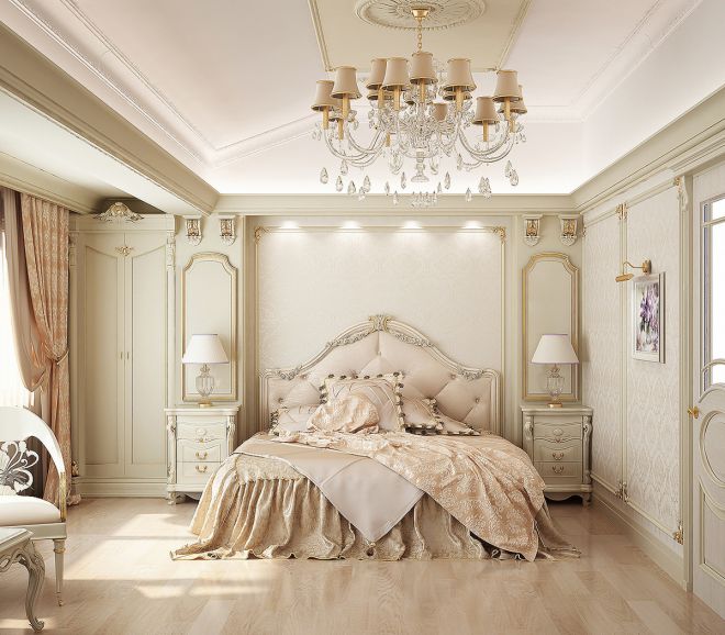 прикроватные лампы для спальни в классическом стиле