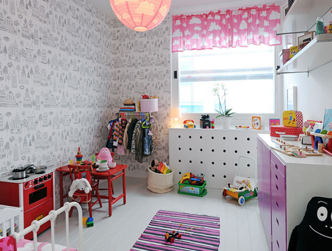 как расставить мебель в детской комнате для малыша
