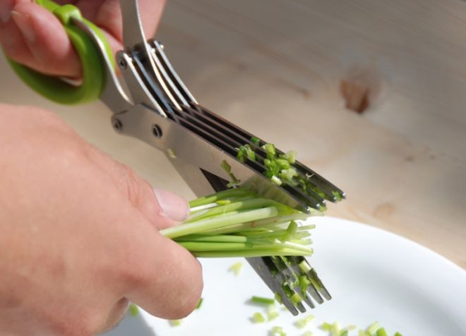кухонные ножницы для зелени