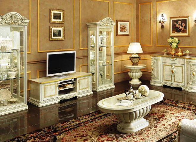  мебель для гостиной в классическом стиле