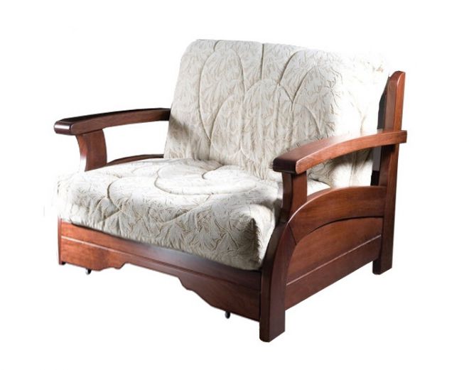 Кресло кровать из дерева