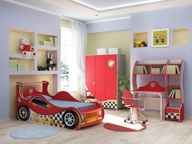 Мебель для детской комнаты для мальчика