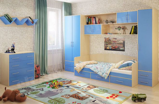 Маленькая детская комната для мальчика