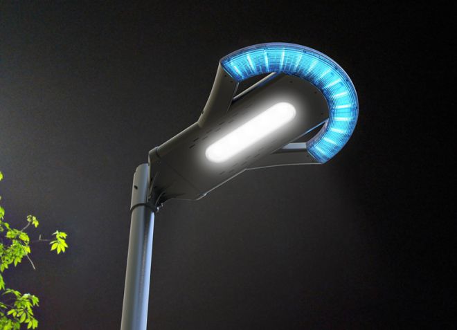 консольный светодиодный уличный светильник
