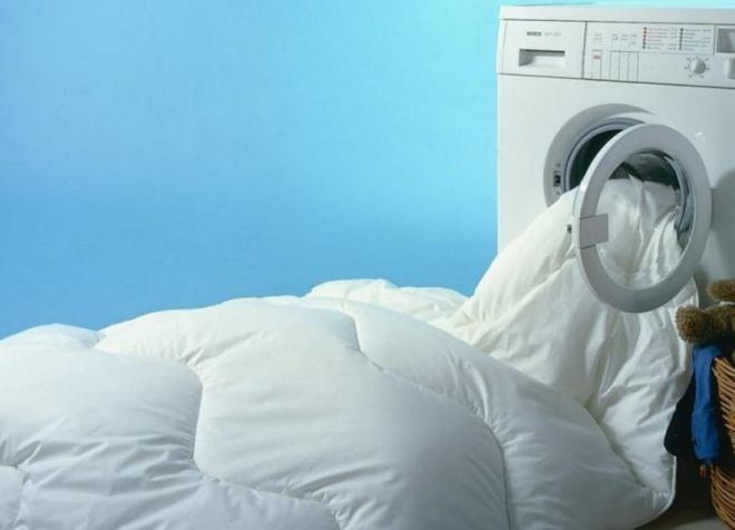 как стирать одеяло в стиральной машине