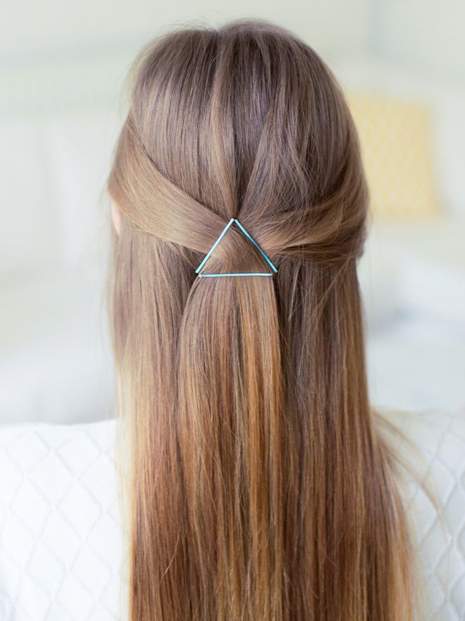Simple daily hairstyles for long hair eight