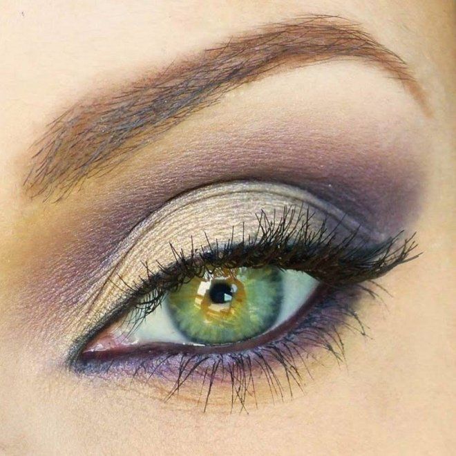 Идеи макияжа для зеленых глаз одиннадцать