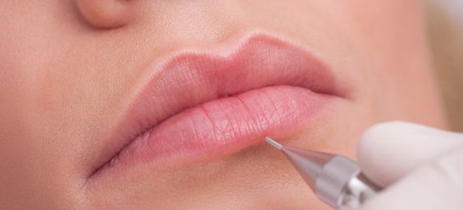Виды перманентного макияжа губ светлый кайал