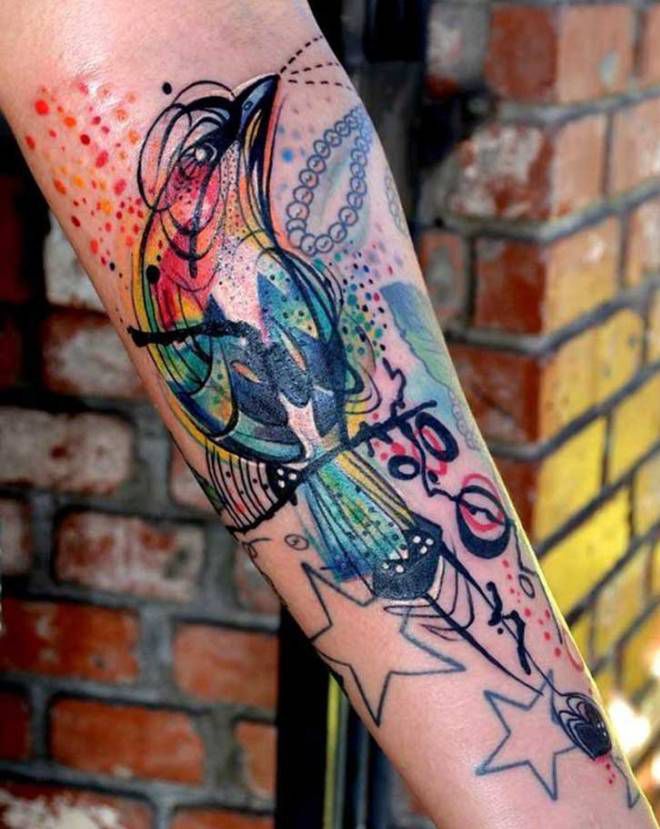 Самые красивые татуировки для девушек на руке четыре