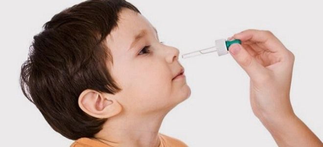 капли в нос от аллергии детям