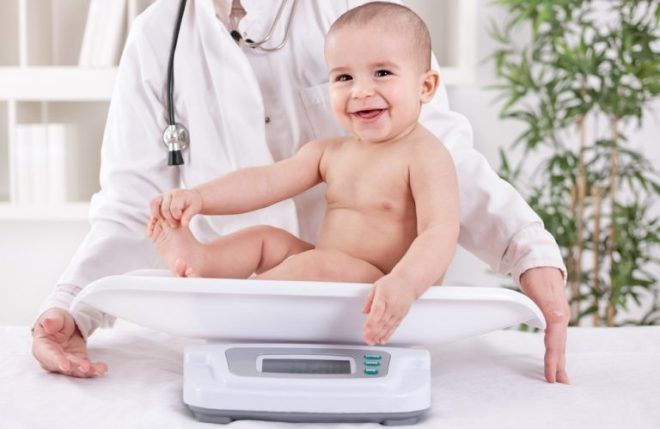 рост и вес ребенка в 8 месяцев