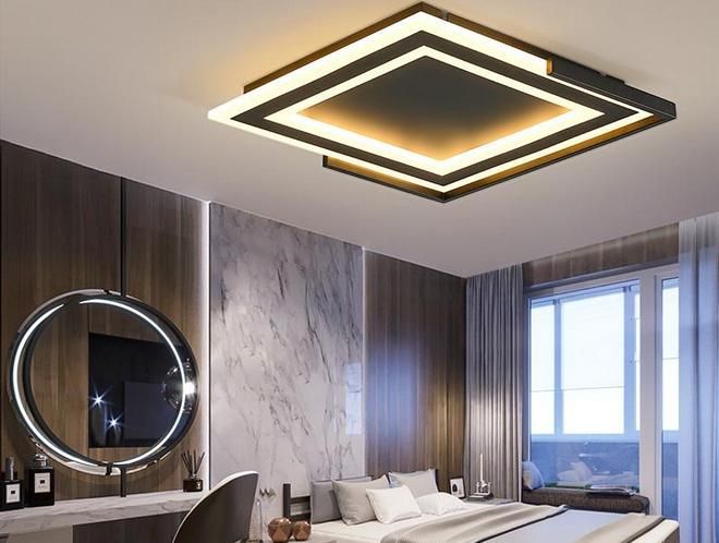 Современные светодиодные потолочные люстры для гостиной