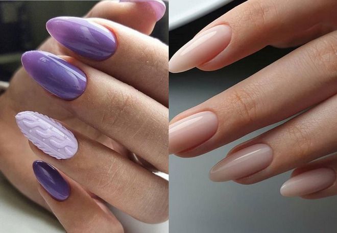 beautiful summer manicure for long nails