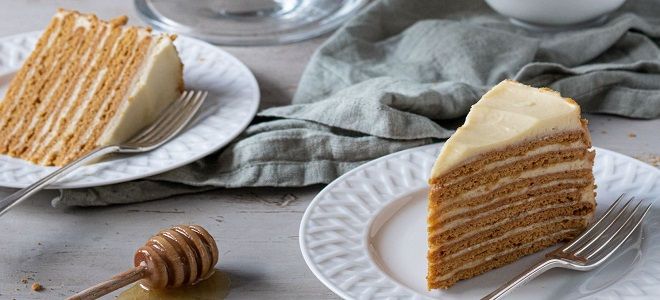 рецепт торта Медовик в домашних условиях