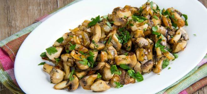 как приготовить грибы на сковороде