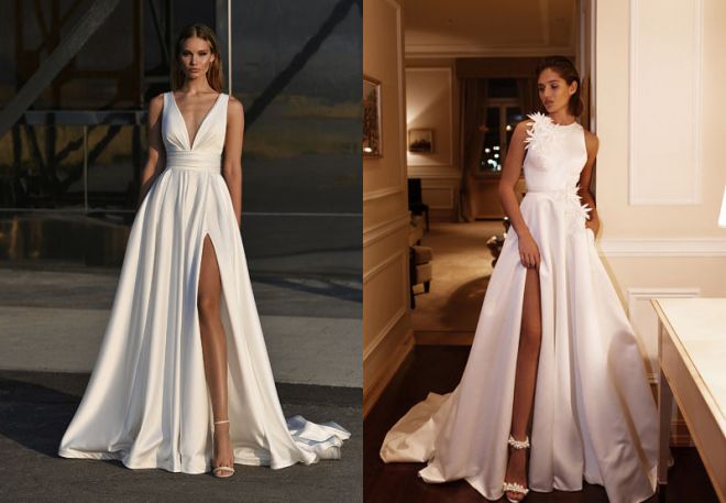 модные свадебные платья 2023