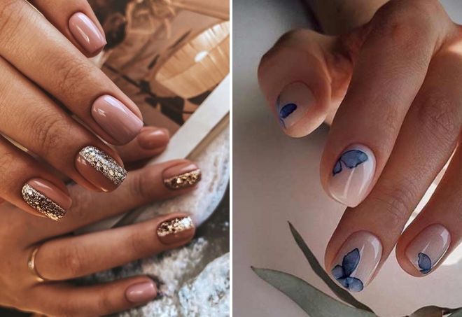 manicure ideas for short nails spring 2021