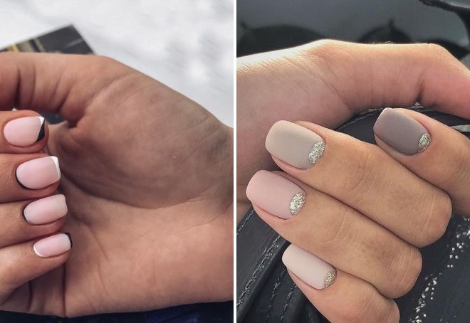 easy spring manicure for short nails