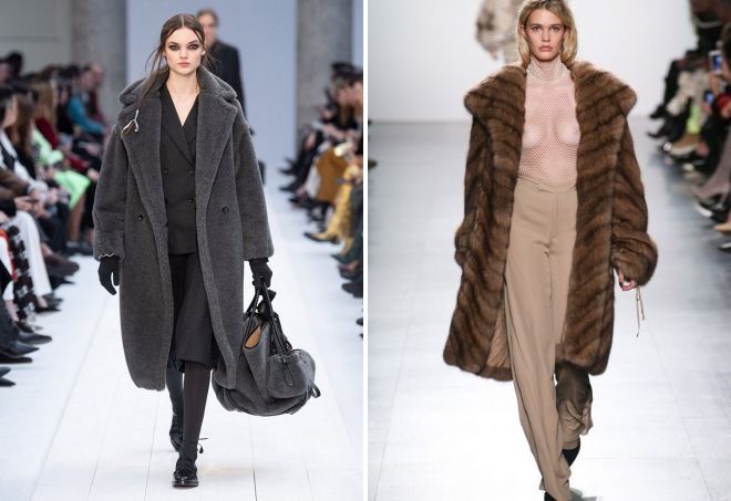 fashion colors of fur coats 2020 2021