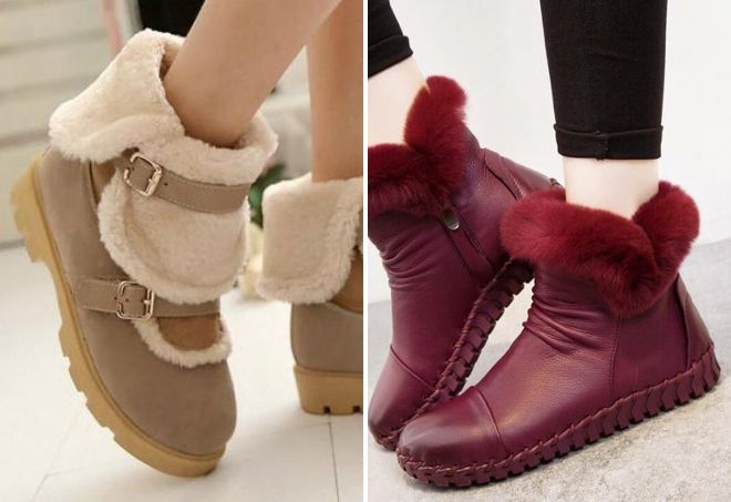 модные женские зимние ботинки