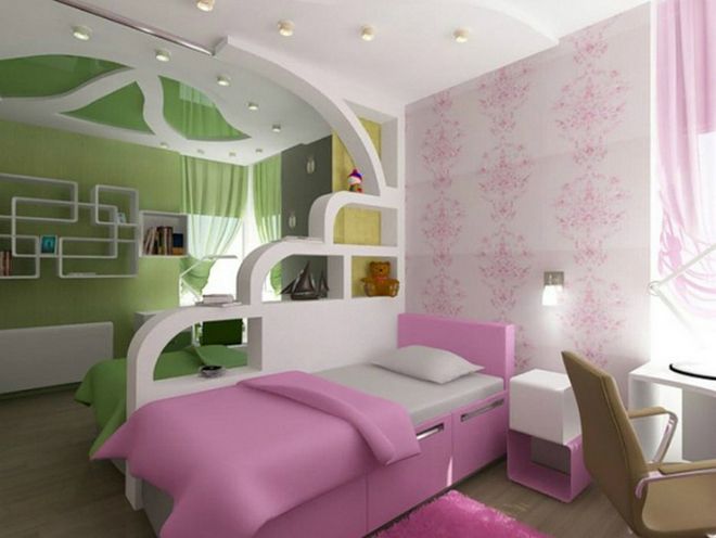 Дизайн детской комнаты для разнополых детей