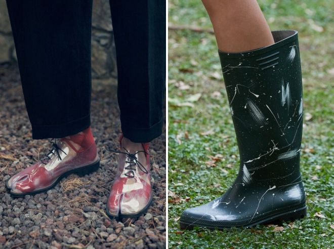 непромокаемая обувь для женщин весна