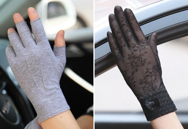 летние женские повседневные перчатки