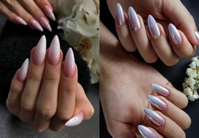 elegant novelty almond nail designs