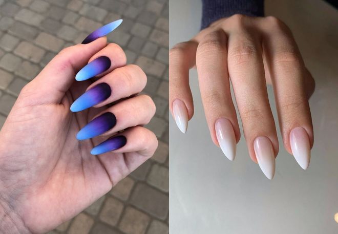 beautiful nail designs for long nails almond