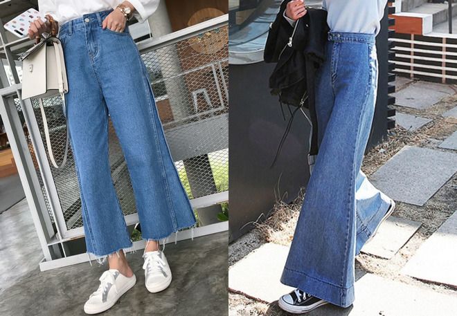 модные женские широкие брюки