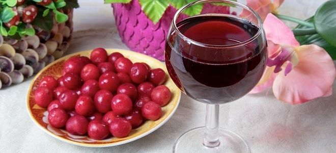 вино из вишневого сока