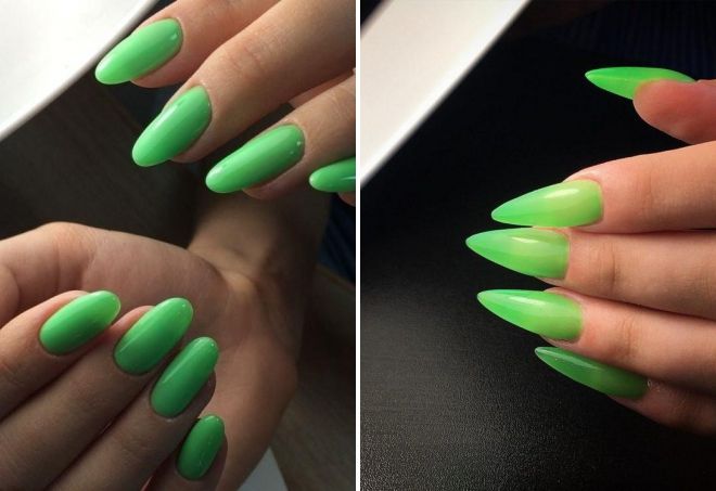 beautiful bright trendy nails