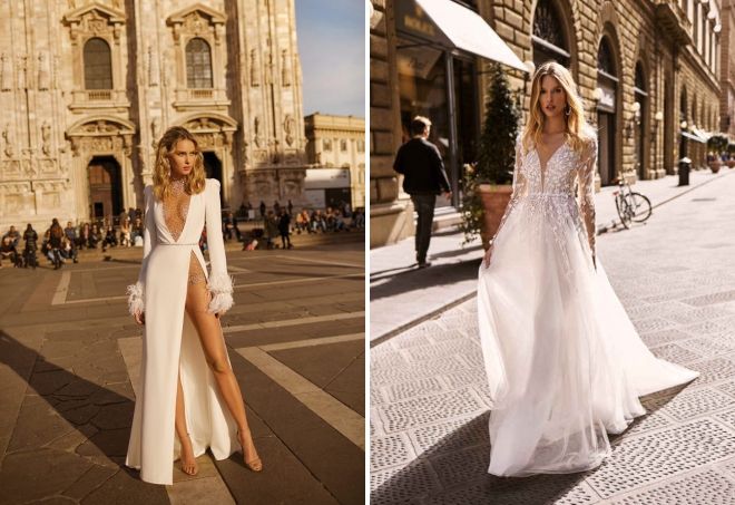 модные свадебные платья 2021