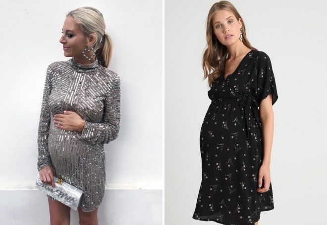 модные платья для беременных