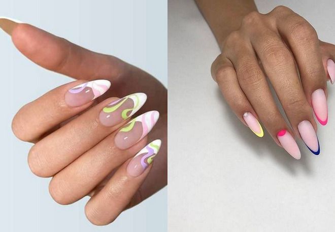 French summer manicure ideas