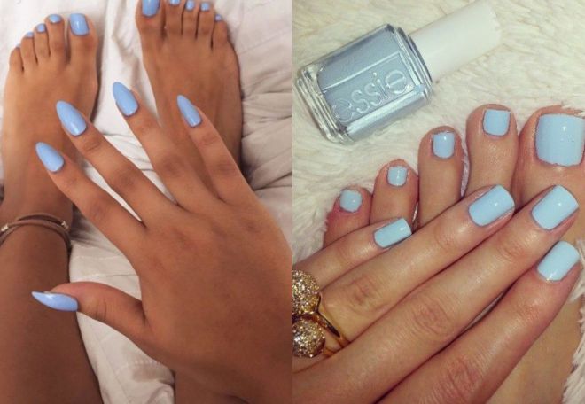 turquoise manicure and pedicure 2022