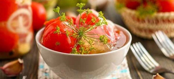 помидоры в желе без замачивания желатина